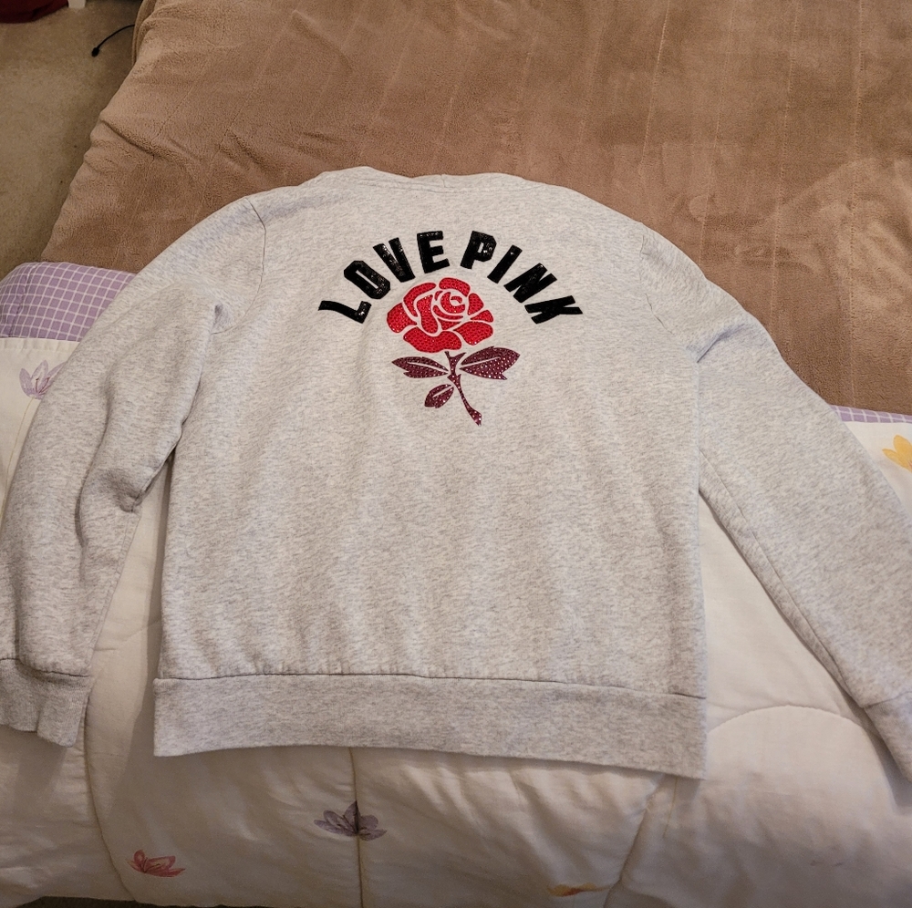 PINK Zip hoodie& Sweatpants. SET